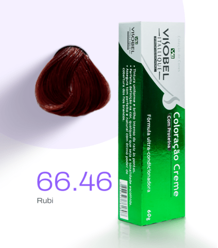 Tinta de cabelo Visobel Itallique Rubi 66.46