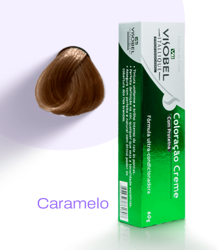 Tinta de cabelo Visobel Itallique Caramelo
